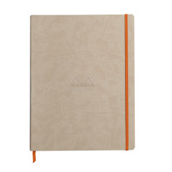 Rhodia Softcover Notebook - A4 - Beige - Lined